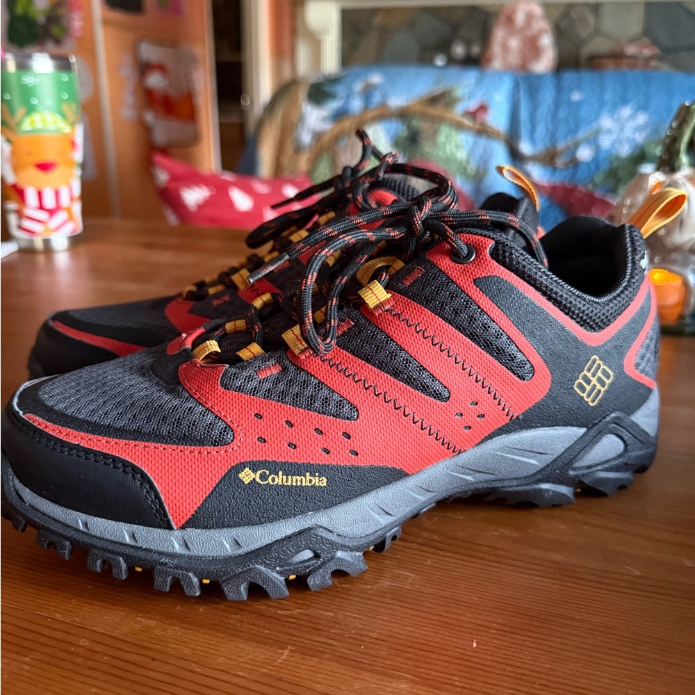 Columbia orange and Black Outdoor Shoes